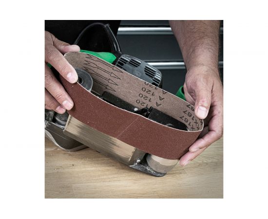 Шлифовальная лента (3 шт, 75 X 533 мм, зерно 40) TREND AB/B75A/40A – изображение 7