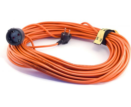 Силовой удлинитель без катушки УС1-Е-30 У-161, ПВС 3x1.5, 30м, 16А, 1 розетка с з/к LUX 16530 4606400419167 