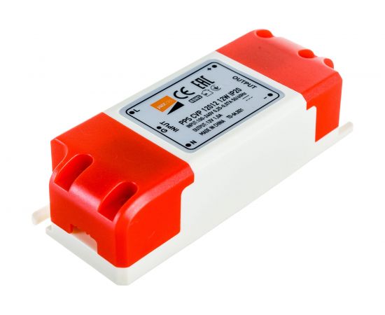 Блок питания Jazzway PPS CVP 12012 IP20 12w пластик 1032447 