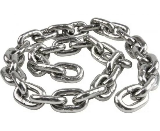 Круглозвенная цепь TOR G80 8х24, оцинкованная 1002125 