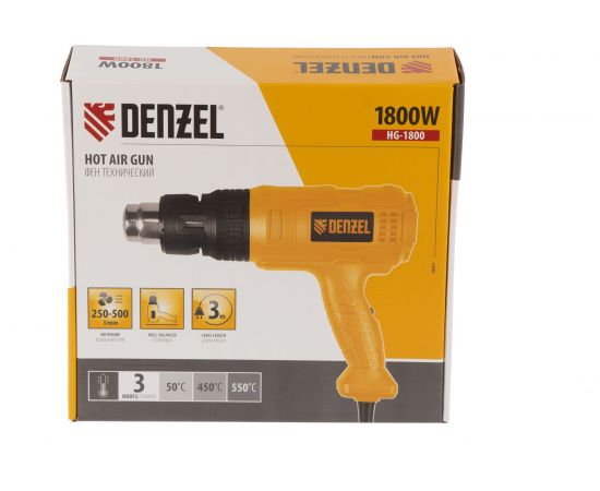 Технический фен DENZEL HG-1800 28001 – изображение 11