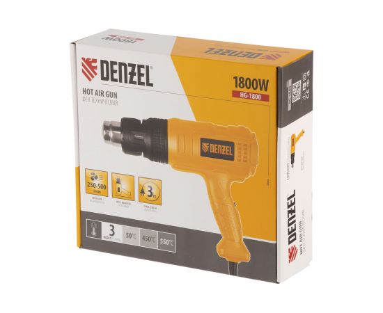 Технический фен DENZEL HG-1800 28001 – изображение 12
