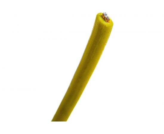 Провод ПГВА REXANT 1х0.50 кв.мм, желтый, бухта 100 м 01-6512 – изображение 2