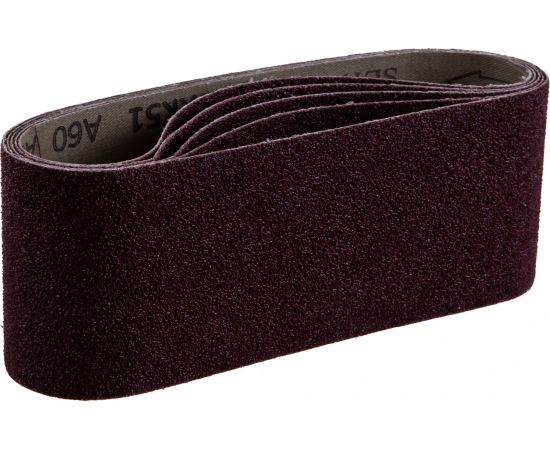 Лента абразивная бесконечная (5 шт; 75х457 мм; P60) КЕДР 54720 – изображение 2