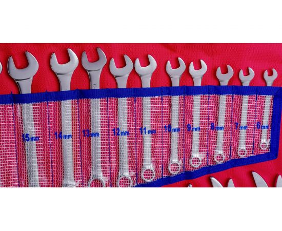 Набор комбинированных ключей 6-32мм, 26шт МАСТАК 0211-26P – изображение 2