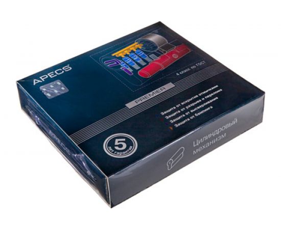 Цилиндровый механизм Apecs Premier XR-90 40/50C -C15-G 19806 – изображение 2