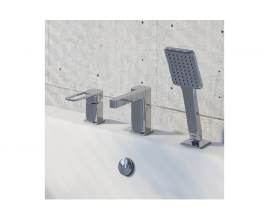 Смеситель на борт ванны, хром IDDIS Slide SLISB30i07 – изображение 2