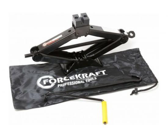 Механический домкрат в водоотталкивающем чехле FORCEKRAFT "ромб" 2т 27328 FK-10152 – изображение 3