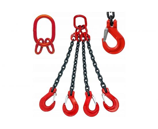 Цепной четырехветвевой строп ООО КанТраст 4СЦ 11,2/2000 4STS11202000 – изображение 3