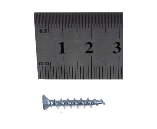 Оконный саморез Метизный двор 4,0x25 острый, белый, 30 шт. 4690441018465 – изображение 3