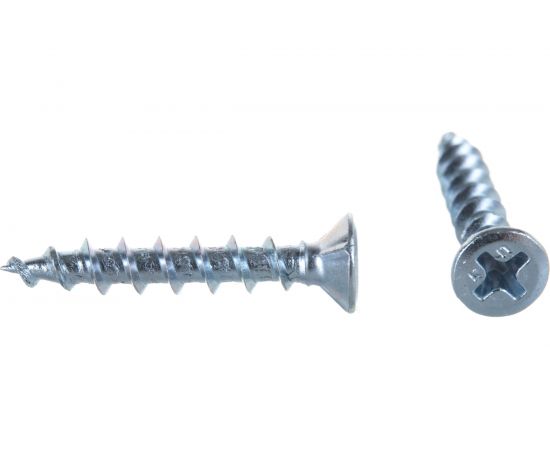 Оконный саморез Метизный двор 4,0x25 острый, белый, 30 шт. 4690441018465 – изображение 4