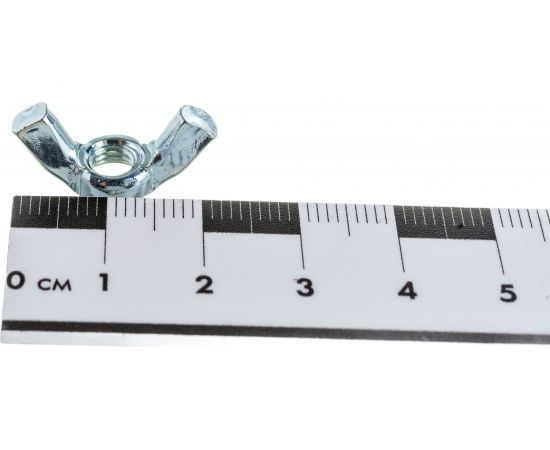 Гайка-барашек Стройметиз М5 DIN 315 цинк уп. 3 шт. 3140031 – изображение 5