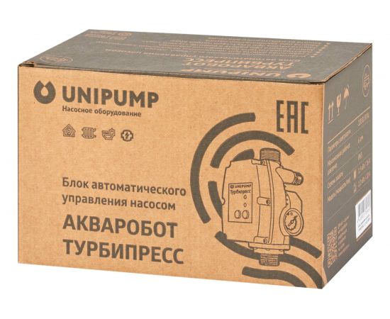 Блок управления насосом ТУРБИПРЕСС 3 кВт UNIPUMP 70276 – изображение 5