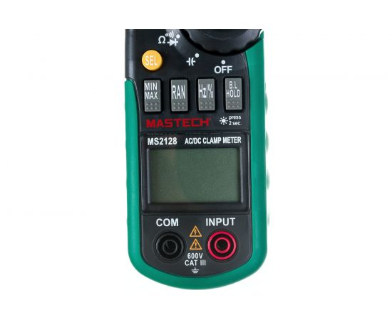 Токоизмерительные цифровые клещи MASTECH MS2128 00-00005475 – изображение 7