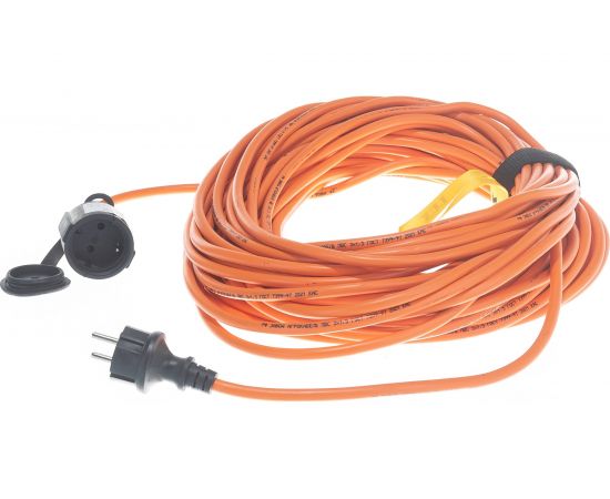 Силовой удлинитель без катушки УС1-Е-30 У-161, ПВС 3x1.5, 30м, 16А, 1 розетка с з/к LUX 16530 4606400419167 – изображение 9