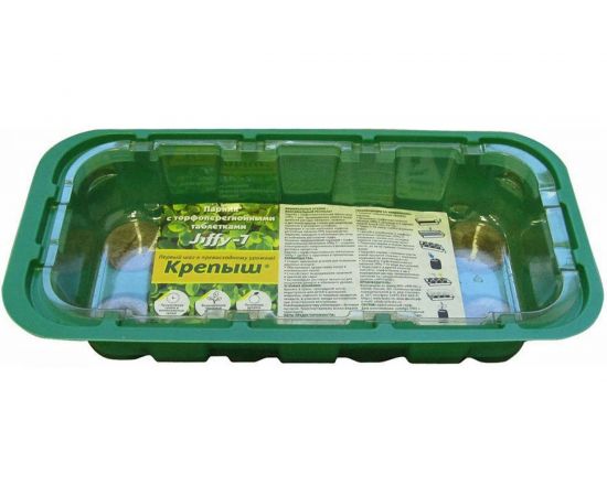 Парник для рассады с торфяными таблетками Фаско Крепыш Джиффи 11 ячеек Of000019965 