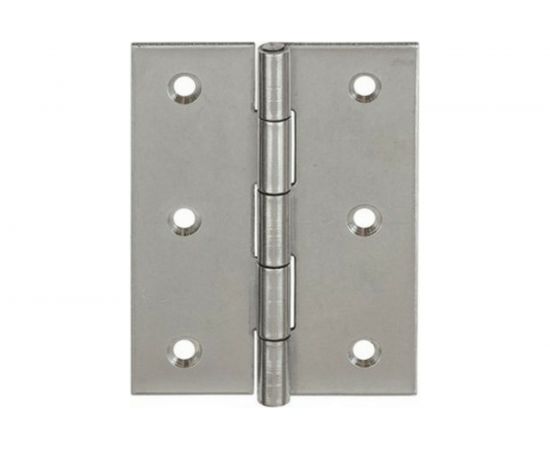 Полуширокая петля VORMANN 50x39х1 мм, нержавеющая сталь 010502050 