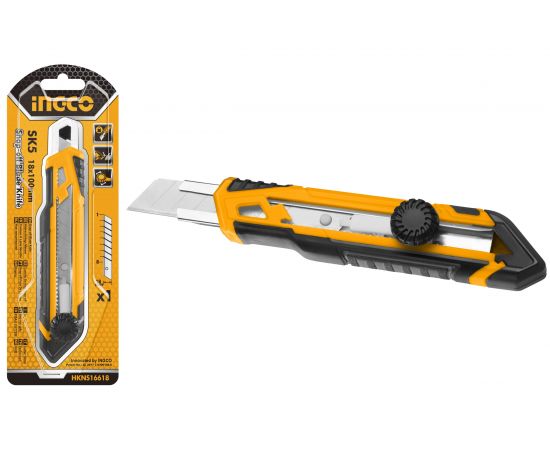 Канцелярский нож INGCO 158х100х18 мм HKNS16618 