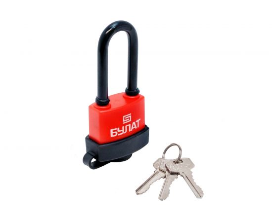 Навесной всепогодный замок БУЛАТ ВС 1-П42-01 ПЛ d=8 мм 13354 