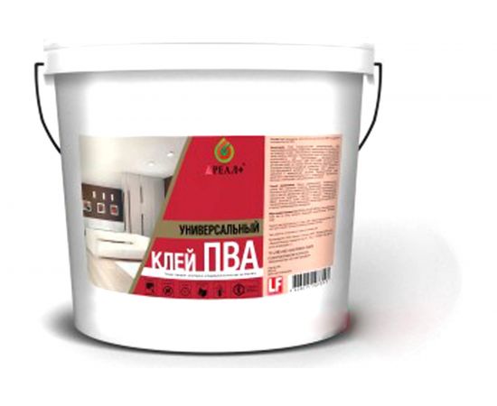 Универсальный клей ПВА Ареал+ ведро 10 кг А-267 
