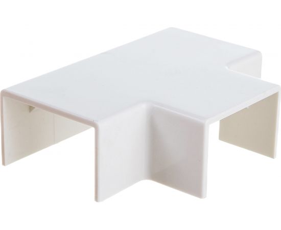 Накладной тройник 90 градусов Ruvinil 25х16 белый ТРН-25х16 