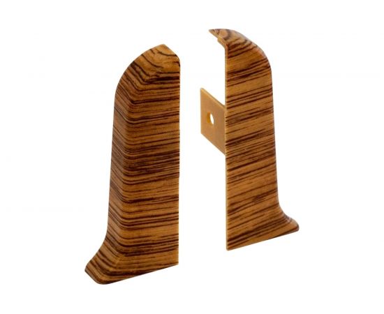 Заглушка для плинтуса Рико Лео (25 пар; 56 мм; левая/правая; ПВХ; Дуб лионский) GRACE УТ000010873 