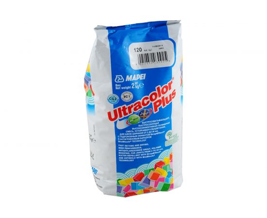 Затирка MAPEI ULTRACOLOR PLUS №142 для швов с водоотталкивающим и антигрибковым эффектом, коричневый 2кг 6658 