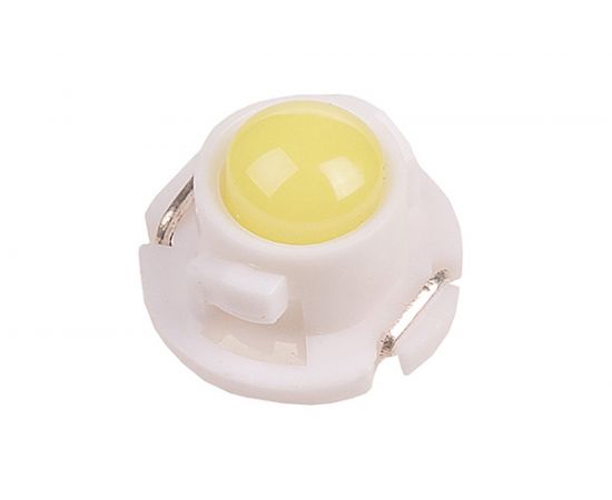 Автолампа диод SKYWAY T4.7 1 COB с цоколем 1-контурная, белая S08201393 