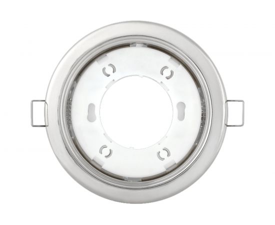 Встраиваемый светильник IEK под лампу GX53, хром LUVB0-GX53 -1-K23 