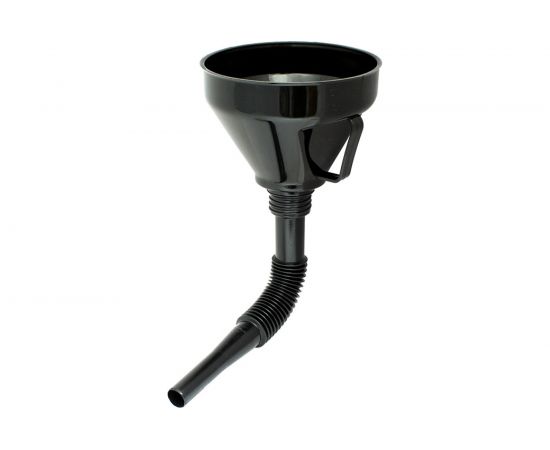 Разборная воронка для бензина с сеткой и гофрой ГЛАВДОР Premium + GL-798, черная 54958 