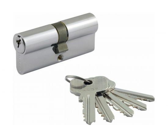 Цилиндровый механизм НОРА-М ЕСО Z Л-70 35-35 хром 15281 