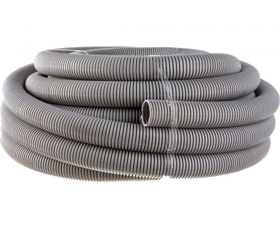 Легкая гофротруба УРАЛ ПАК ПВХ, с протяжкой -50 мм 20 м ГФ-0100750-020 