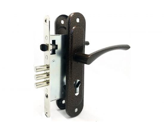 Врезной замок ЗЕНИТ ЗВ4.009/17 ПРОФИ медь 29269 