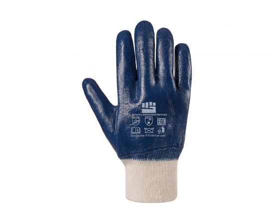 МБС перчатки Фабрика перчаток синие манжет резинка ПЕР-МБС-СНМ-288 – изображение 2