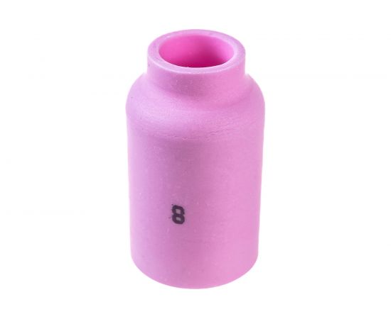 Сопло керамическое газовая линза (10 шт; №8; 12.5 мм) для TIG 17-18-26 FUBAG FB54N14 – изображение 2