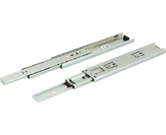 Шариковые направляющие WURTH GUID FE/ZN полн. выдвиж. L550 мм 45 кг 0684303550061 10 – изображение 2