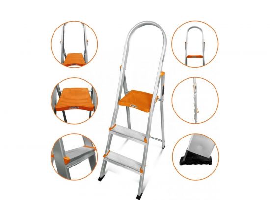 Алюминиевая стремянка Эйфель Мечта 103 – изображение 2