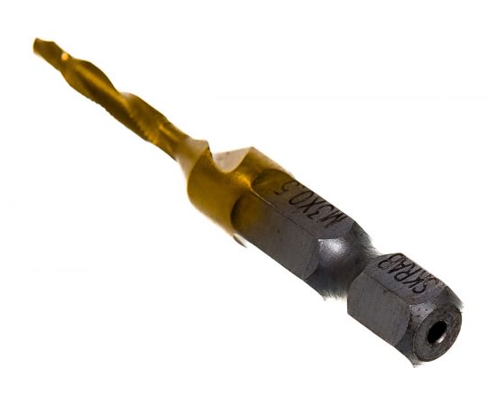 Сверло-метчик (М3х0.5х54 мм; HSS-TiN) SKRAB 33823 – изображение 2