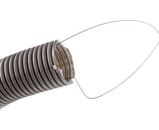 Легкая гофротруба УРАЛ ПАК ПВХ, с протяжкой -50 мм 20 м ГФ-0100750-020 – изображение 2