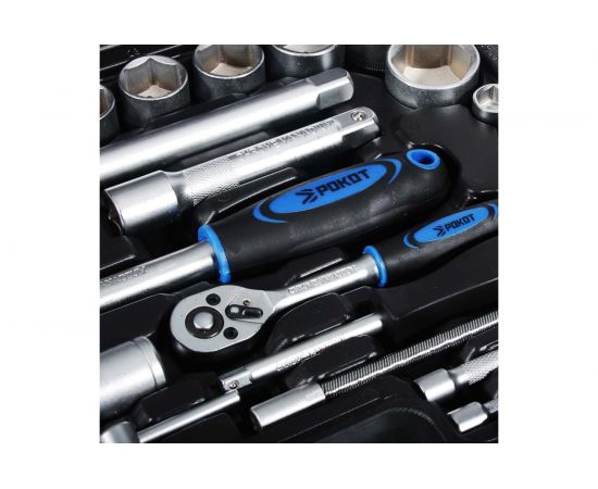 Набор ��втомобильных инструментов РОКОТ 94 предмета 736-120 – изображение 2