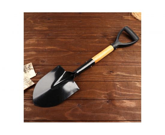 Штыковая туристическая лопата Мастер К 67 см 5090495 – изображение 3
