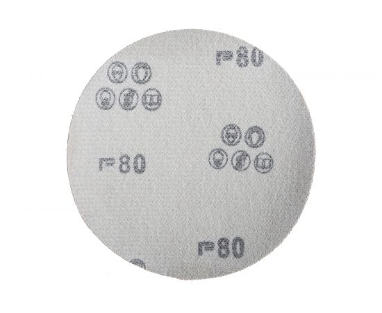 Круг абразивный шлифовальный (5 шт; 125 мм; P80) КЕДР 54696 – изображение 3