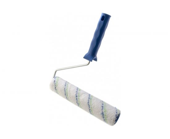 Валик Сибртех Водные краски, 250 мм, ворс 12мм, D - 36 мм, D ручки - 6 мм, полиэстер 80193 – изображение 3