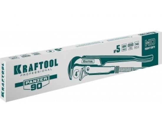 Трубный ключ Kraftool PANZER-90, №5, прямые губки 2734-40_z02 – изображение 4