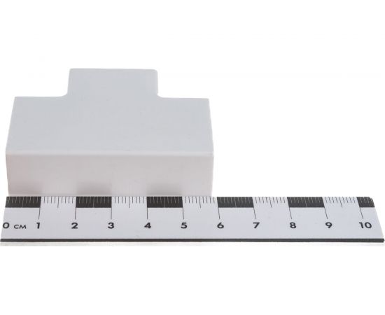 Накладной тройник 90 градусов Ruvinil 25х16 белый ТРН-25х16 – изображение 5