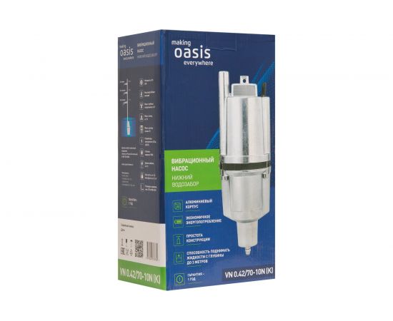 Вибрационный насос Oasis VN 0,42/70-10 4670004376782 – изображение 8