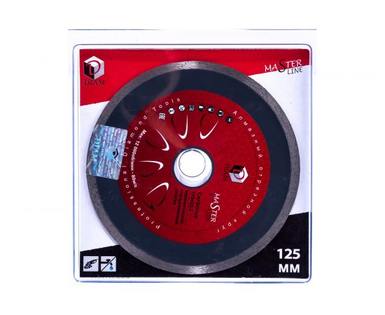 Диск алмазный Ceramics по керамике (125х22.2 мм) DIAM 000197 