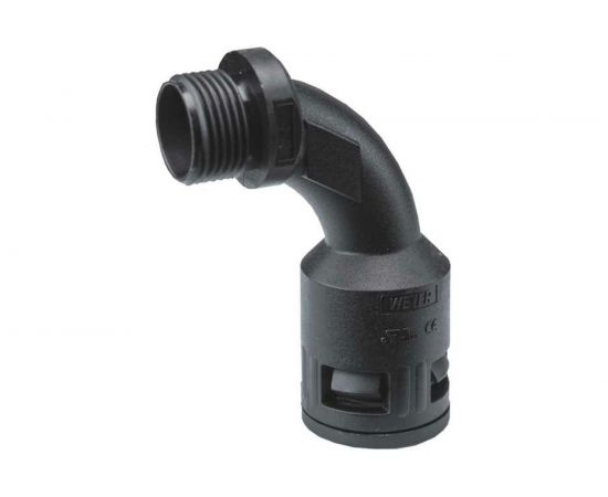 Муфта для гофрированных труб Weyer WQBW1-M20B/AD21.2 - коннектор поворотный, нар. M20x1.5 WE1801900 