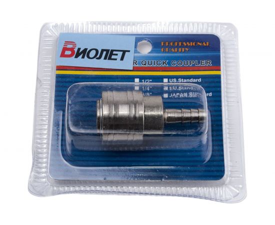 Быстросъемный штекер Voylet ЕSH 20 елочка 10 мм 005-00026 