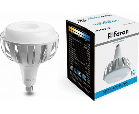 Светодиодная лампа FERON LB-652 120W 230V, E27-E40, 6400K 38097 